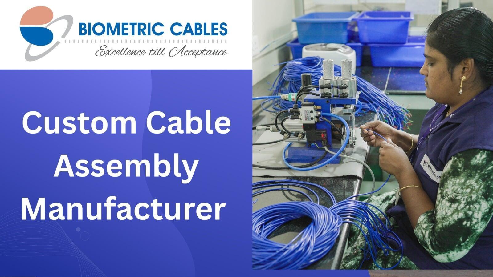 Custom Cable Assembly Manufacturer